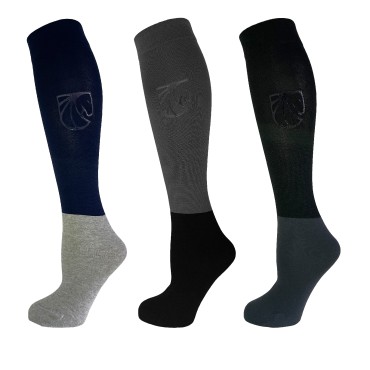 Pramoda İnce Binici Çorabı 3'lü Paket (Tüm Renkler)