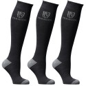 Pramoda Binici Çorabı 3'lü Paket (Siyah)